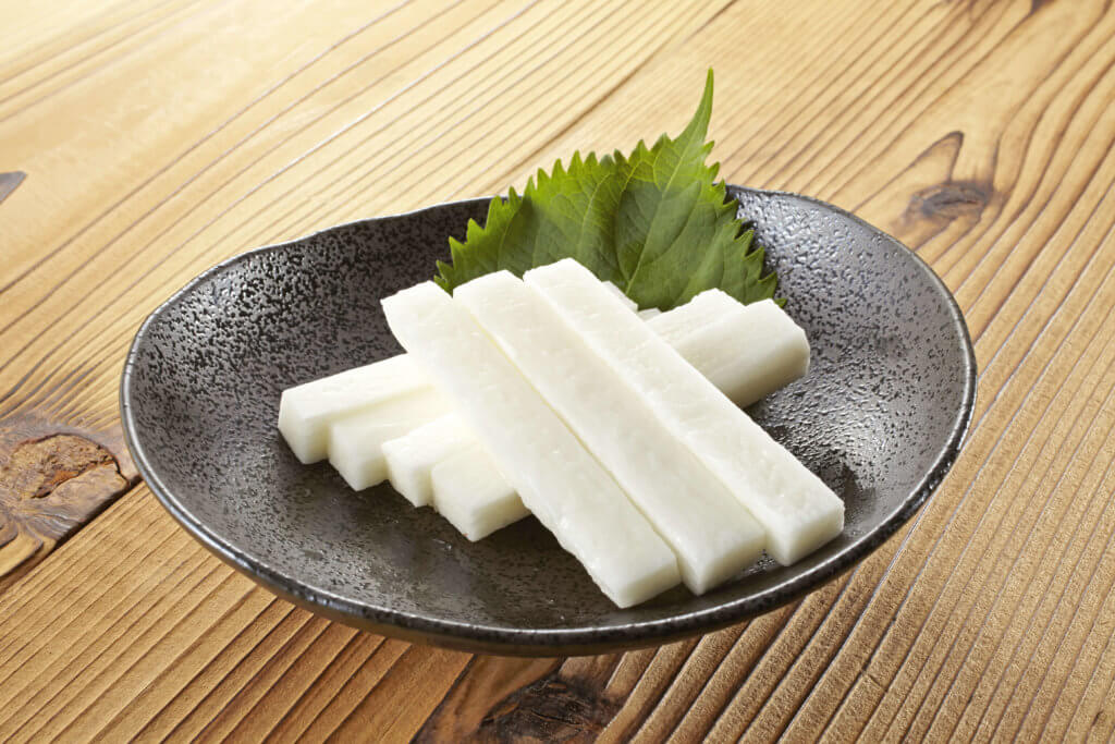 山芋の拍子切り