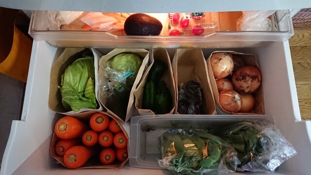 冷蔵庫野菜室